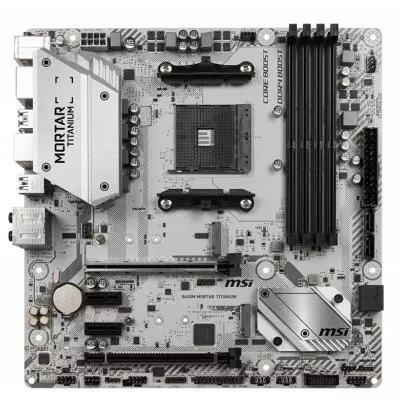 Материнская плата MSI B450M MORTAR TITANIUM - 1 Материнская плата MSI B450M MORTAR TITANIUM - 1