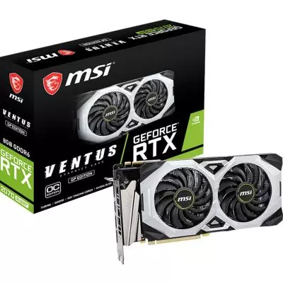 Видеокарта MSI GeForce RTX2070 SUPER 8192Mb VENTUS GP OC (RTX 2070 SUPER VENTUS GP OC)