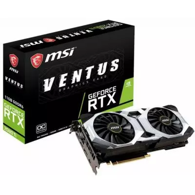 Видеокарта MSI GeForce RTX2080 Ti 11Gb VENTUS GP OC (RTX 2080 TI VENTUS GP OC) - 6 Видеокарта MSI GeForce RTX2080 Ti 11Gb VENTUS GP OC (RTX 2080 TI VENTUS GP OC) - 6