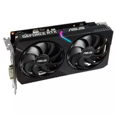 Видеокарта ASUS GeForce RTX2070 8192Mb DUAL OC MINI (DUAL-RTX2070-O8G-MINI) - 2 Видеокарта ASUS GeForce RTX2070 8192Mb DUAL OC MINI (DUAL-RTX2070-O8G-MINI) - 2