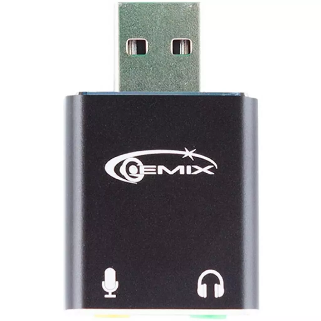Звуковая плата Gemix SC-01 sound card 7.1 (04700024) - 1 Звуковая плата Gemix SC-01 sound card 7.1 (04700024) - 1