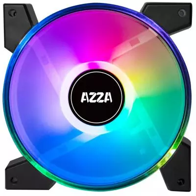 Кулер для корпуса Azza 4 X HURRICANE II (FAAZ-12DRGBB2-241/FNAZ-12DRGB2-241) - 1 Кулер для корпуса Azza 4 X HURRICANE II (FAAZ-12DRGBB2-241/FNAZ-12DRGB2-241) - 1