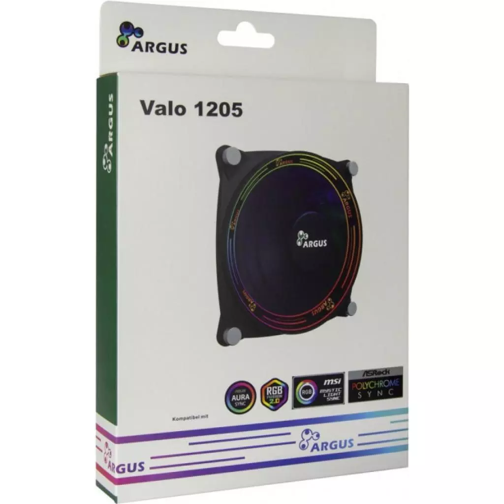 Кулер для корпуса Argus Valo 1205 - 2 Кулер для корпуса Argus Valo 1205 - 2