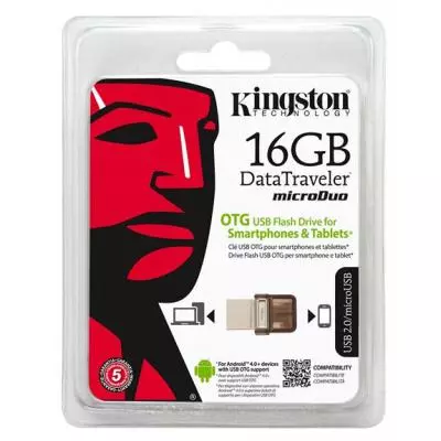 USB флеш накопитель Kingston 16Gb DT MicroDuo (DTDUO/16GB) - 8 USB флеш накопитель Kingston 16Gb DT MicroDuo (DTDUO/16GB) - 8