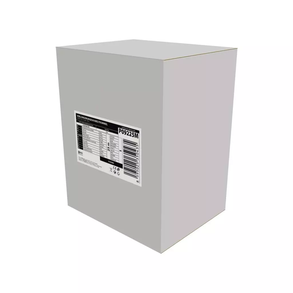 Сетевой удлинитель EMOS катушка 4 роз., 25 м (P09225M) - 5 Сетевой удлинитель EMOS катушка 4 роз., 25 м (P09225M) - 5