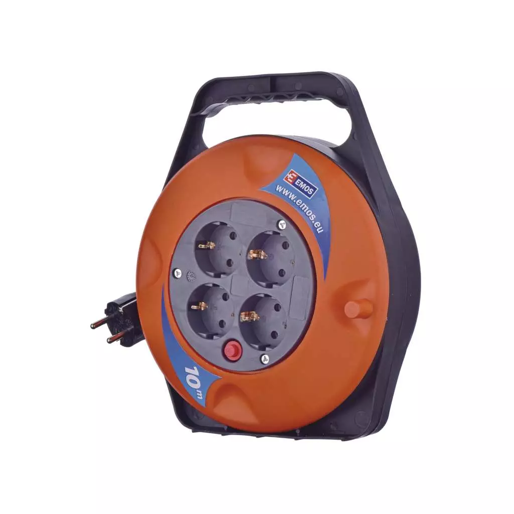 Сетевой удлинитель EMOS катушка 4 роз., 10 м (P19510) - 3