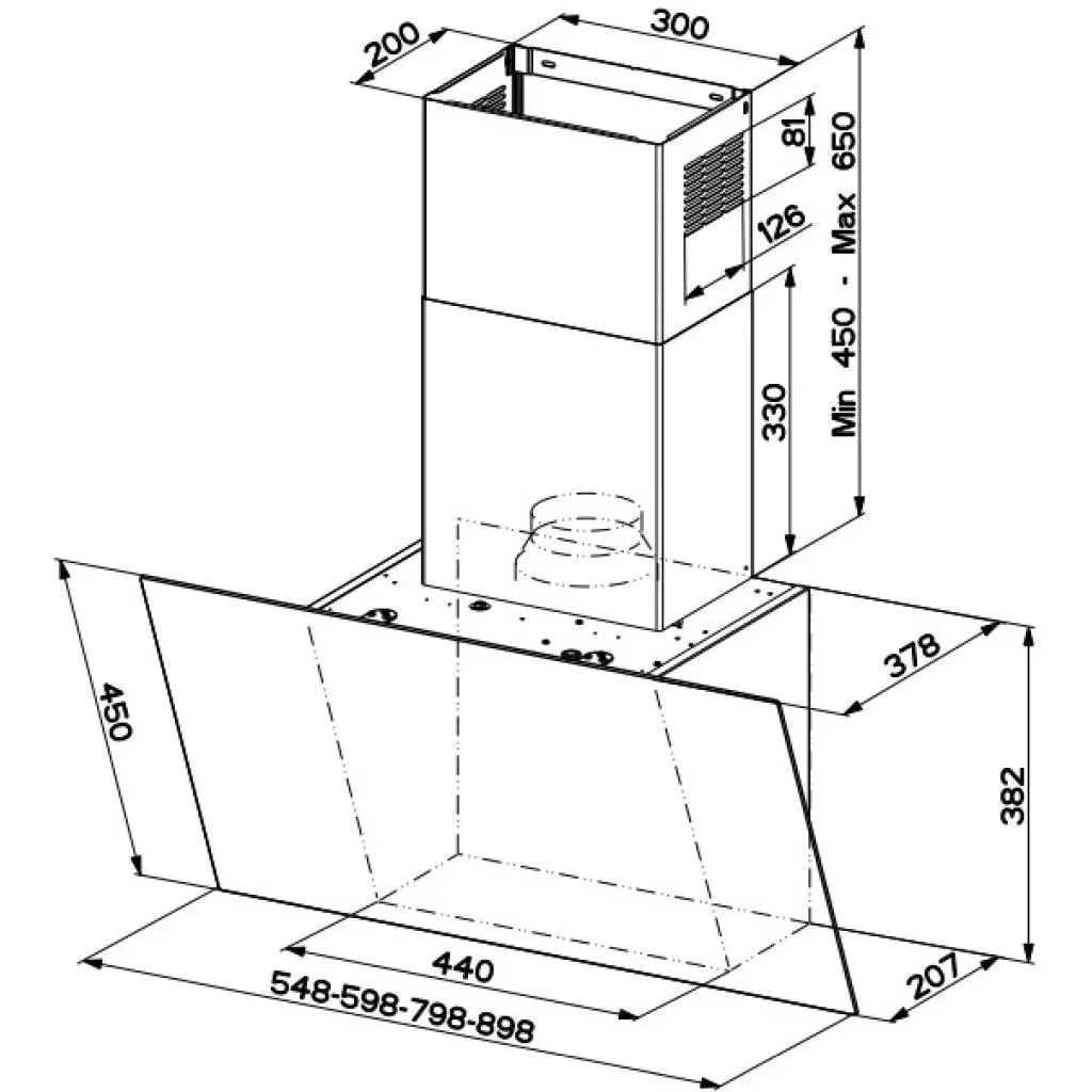 Вытяжка кухонная Faber DAISY EG6 LED BK A55 FABER (DAISYEG6LEDBKA55FABER) - 1 Вытяжка кухонная Faber DAISY EG6 LED BK A55 FABER (DAISYEG6LEDBKA55FABER) - 1