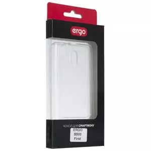 Чехол для моб. телефона Ergo B500 First - TPU Clean (Transparent) (6395732)
