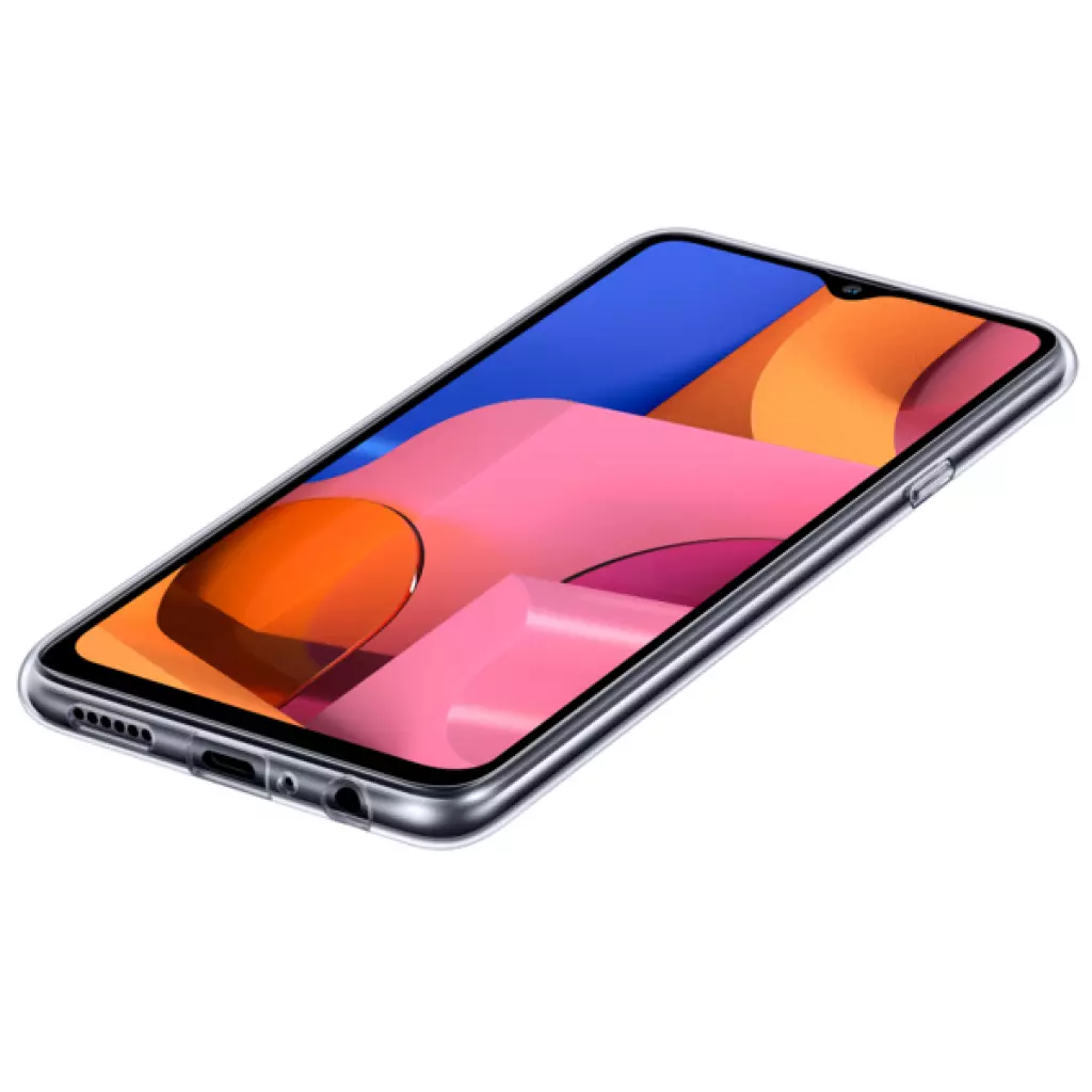 Чехол для моб. телефона Samsung A20s/EF-QA207TTEGRU - Clear Cover (Transparent) (EF-QA207TTEGRU) - 3