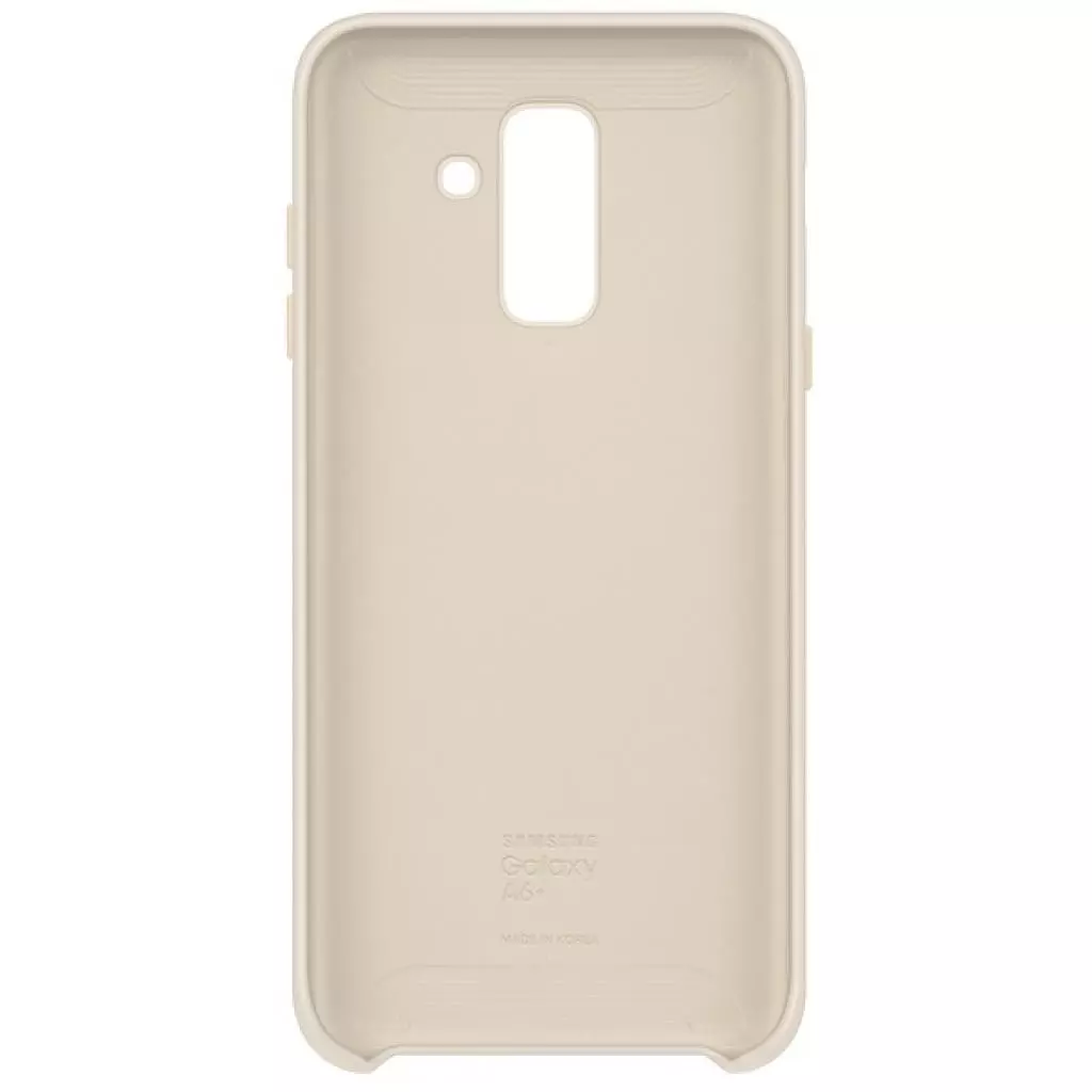 Чехол для моб. телефона Samsung A6+ 2018/A605 - Dual Layer Cover (Gold) (EF-PA605CFEGRU) - 1