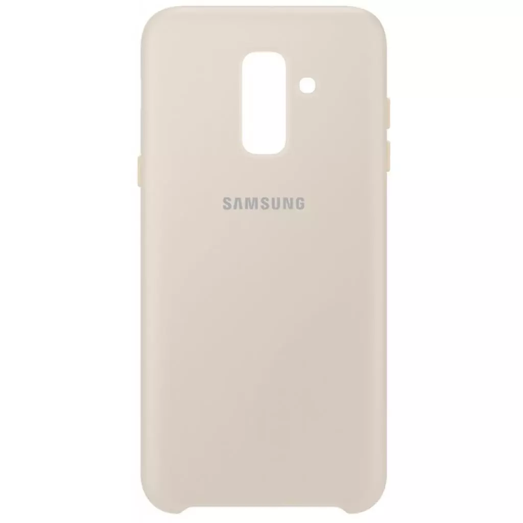Чехол для моб. телефона Samsung A6+ 2018/A605 - Dual Layer Cover (Gold) (EF-PA605CFEGRU) - 2