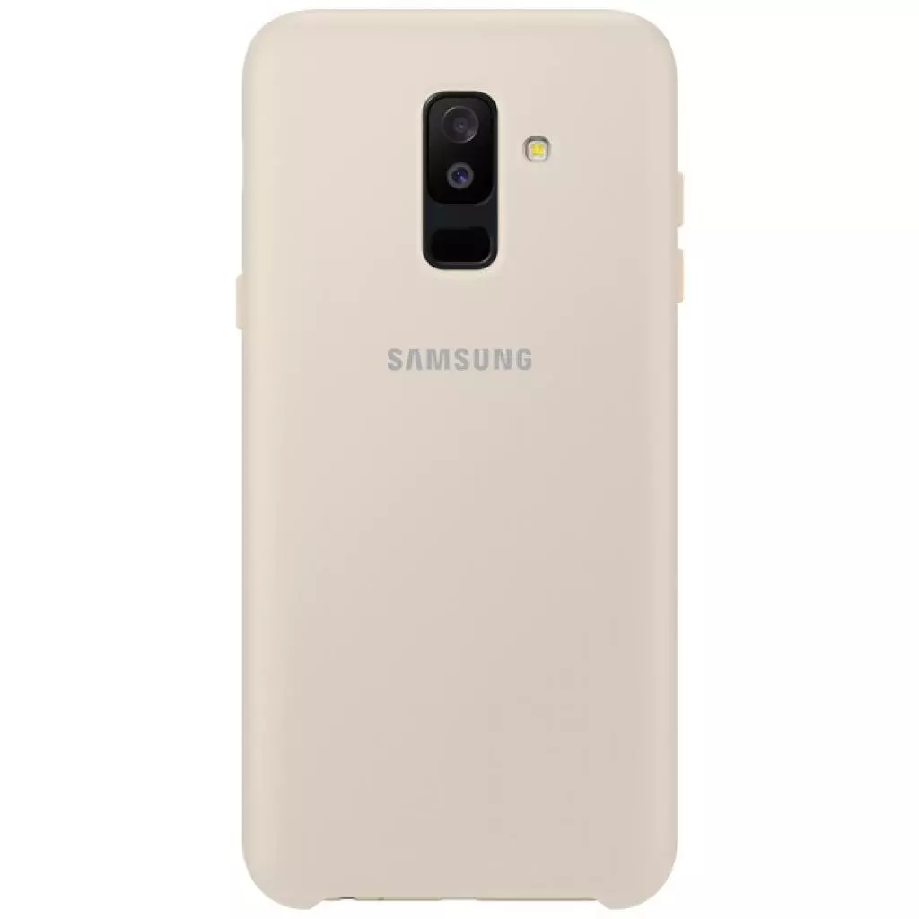 Чехол для моб. телефона Samsung A6+ 2018/A605 - Dual Layer Cover (Gold) (EF-PA605CFEGRU)