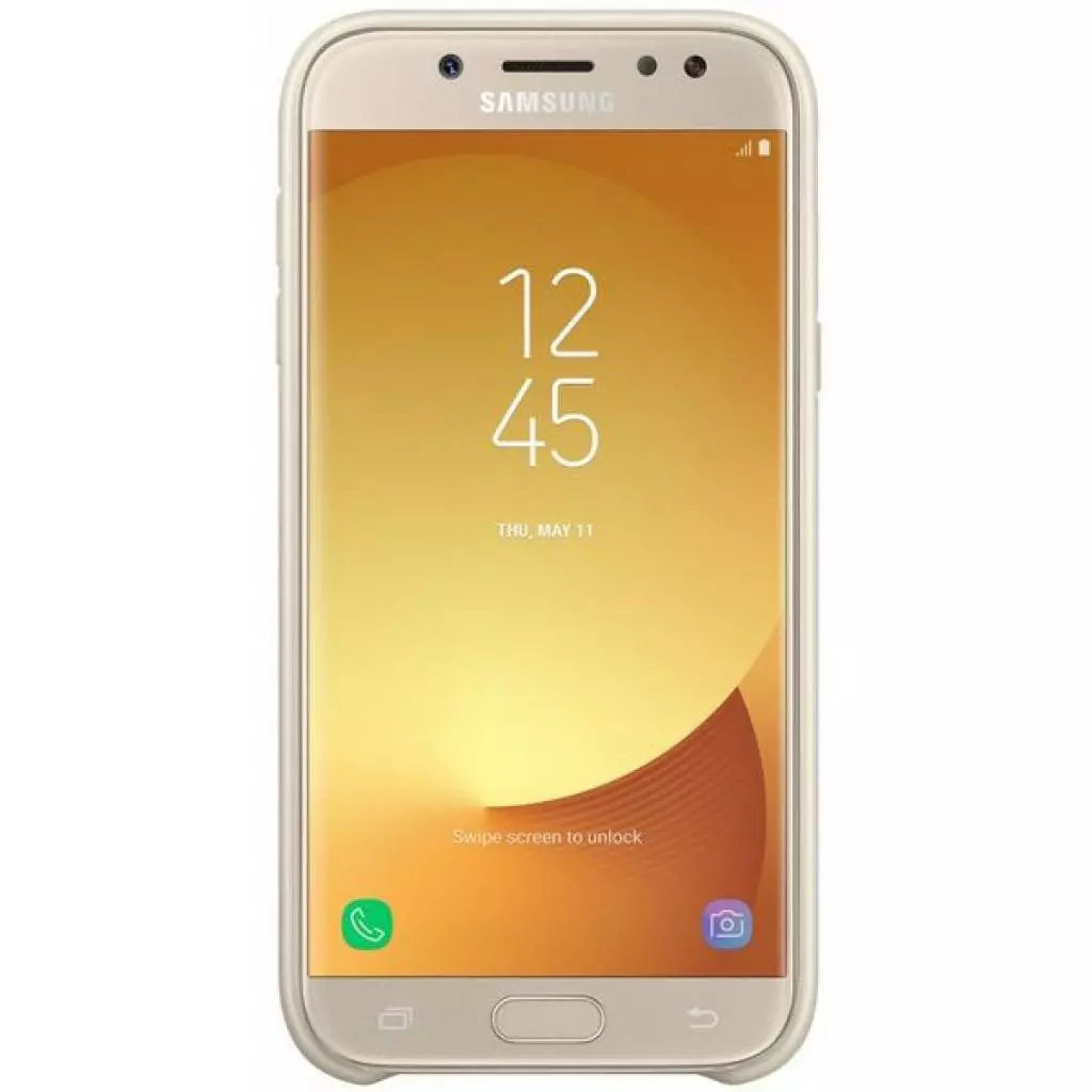 Чехол для моб. телефона Samsung J3(2017)/J330-EF-PJ330CFEGRU-Dual Layer Cover (Gold) (EF-PJ330CFEGRU)