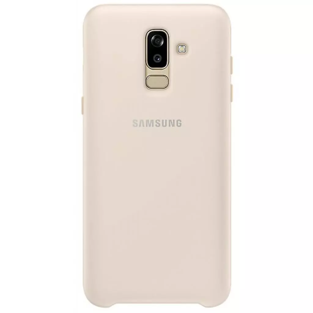 Чехол для моб. телефона Samsung J8 2018/EF-PJ810CFEGRU - Dual Layer Cover (Gold) (EF-PJ810CFEGRU)