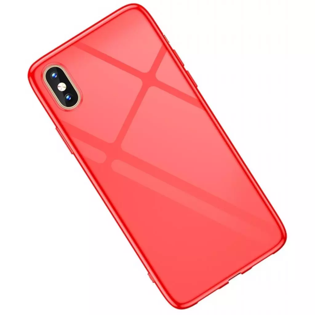 Чехол для моб. телефона T-Phox iPhone Xs 5.8 - Crystal (Red) (6970225138182) - 3