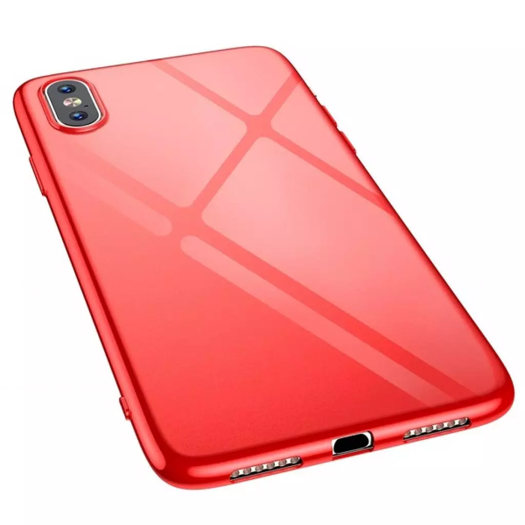 Чехол для моб. телефона T-Phox iPhone Xs 5.8 - Crystal (Red) (6970225138182) - 4