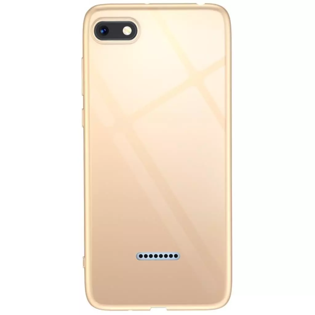 Чехол для моб. телефона T-Phox Xiaomi Redmi 6A - Crystal (Gold) (6970225138090)