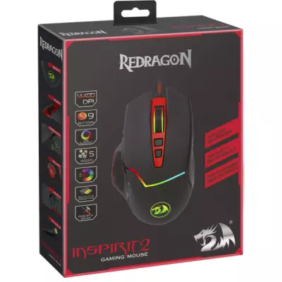 Мышка Redragon Inspirit 2 RGB (77436) - 4 Мышка Redragon Inspirit 2 RGB (77436) - 4