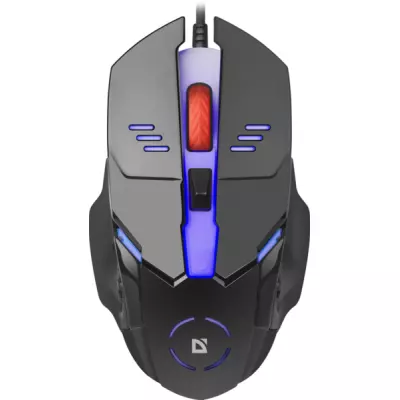 Мышка Defender Ultra Gloss MB-490 Black (52490) - 2 Мышка Defender Ultra Gloss MB-490 Black (52490) - 2