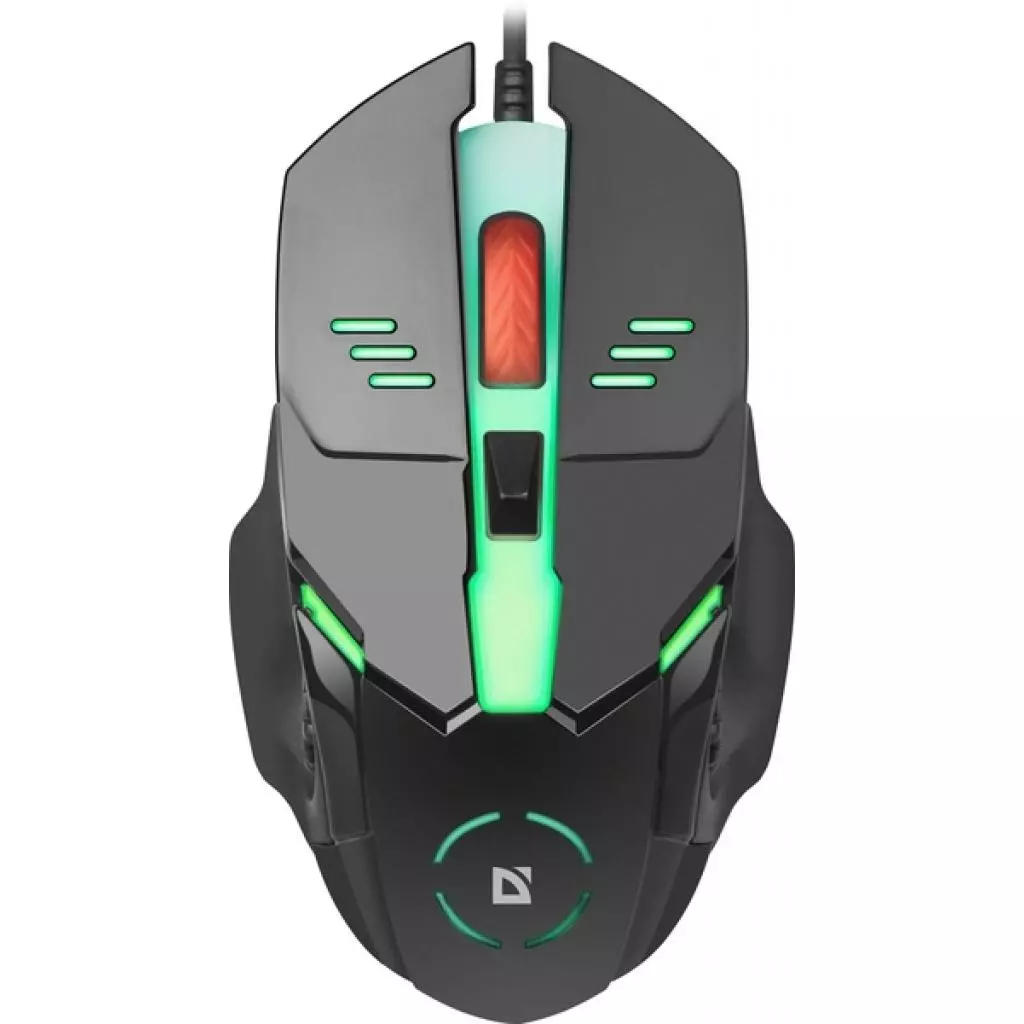 Мышка Defender Ultra Gloss MB-490 Black (52490) - 4 Мышка Defender Ultra Gloss MB-490 Black (52490) - 4
