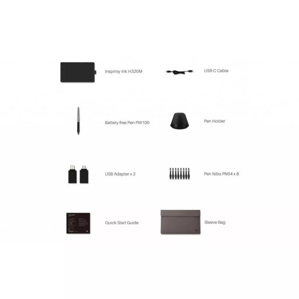 Графический планшет Huion Inspiroy Ink H320M (H320M) - 8 Графический планшет Huion Inspiroy Ink H320M (H320M) - 8