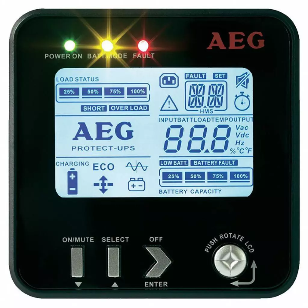 Источник бесперебойного питания AEG Protect B.PRO.3000 (6000013875) - 2 Источник бесперебойного питания AEG Protect B.PRO.3000 (6000013875) - 2