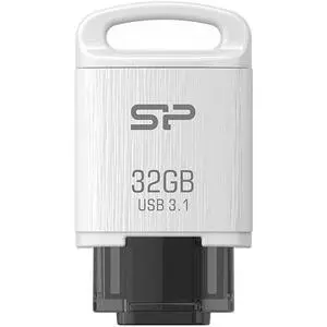USB флеш накопитель Silicon Power 32GB C10 White USB 3.1 / Type-C (SP032GBUC3C10V1W)
