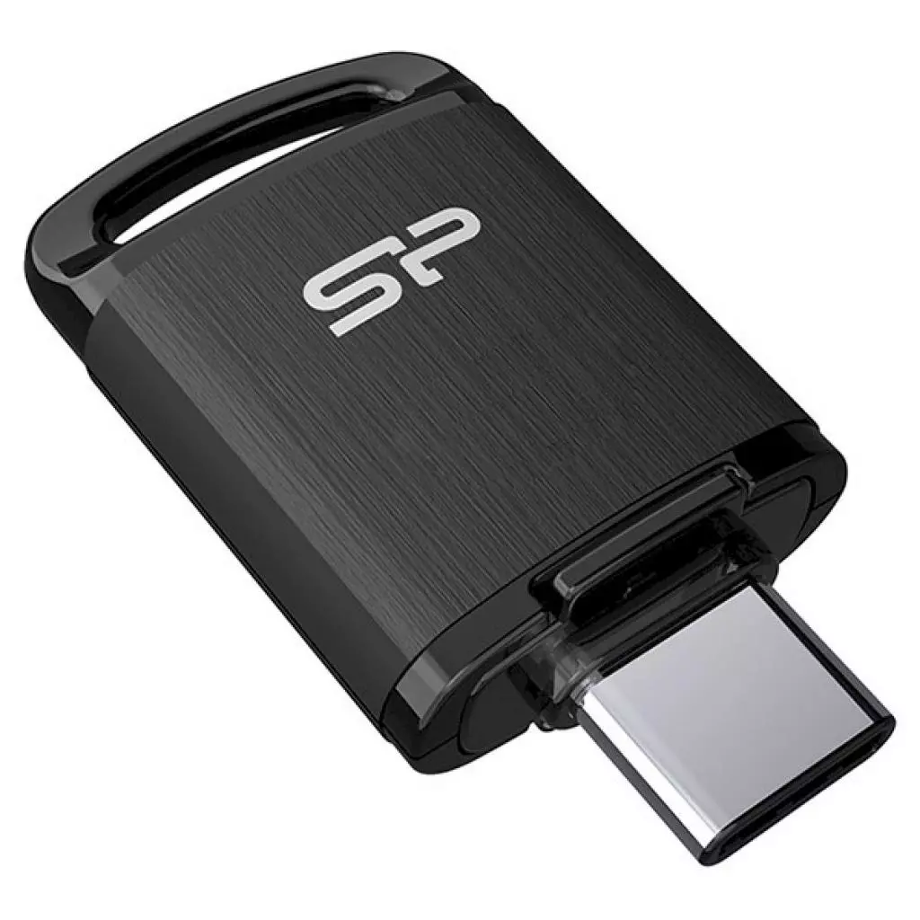 USB флеш накопитель Silicon Power 64GB C10 Black USB 3.1 / Type-C (SP064GBUC3C10V1K) - 1 USB флеш накопитель Silicon Power 64GB C10 Black USB 3.1 / Type-C (SP064GBUC3C10V1K) - 1