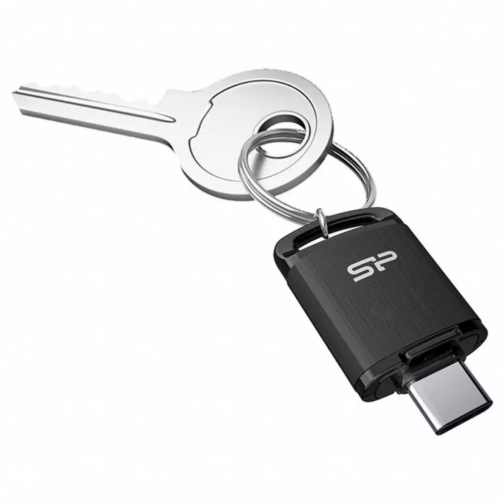 USB флеш накопитель Silicon Power 64GB C10 Black USB 3.1 / Type-C (SP064GBUC3C10V1K) - 2 USB флеш накопитель Silicon Power 64GB C10 Black USB 3.1 / Type-C (SP064GBUC3C10V1K) - 2