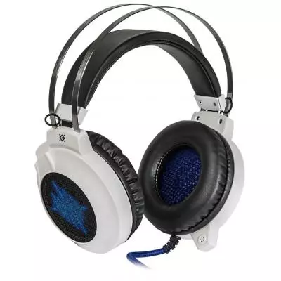Наушники Defender Icefall G-510D White-Blue (64510) - 2