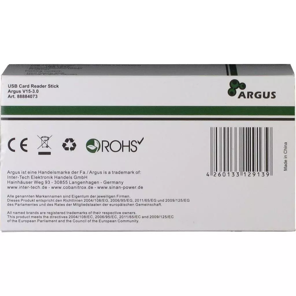 Считыватель флеш-карт Argus USB2.0, USB Type C/ USB 3.0 Type A Male/ Micro USB 2.0 (OTG) (V15-3.0) - 3 Считыватель флеш-карт Argus USB2.0, USB Type C/ USB 3.0 Type A Male/ Micro USB 2.0 (OTG) (V15-3.0) - 3