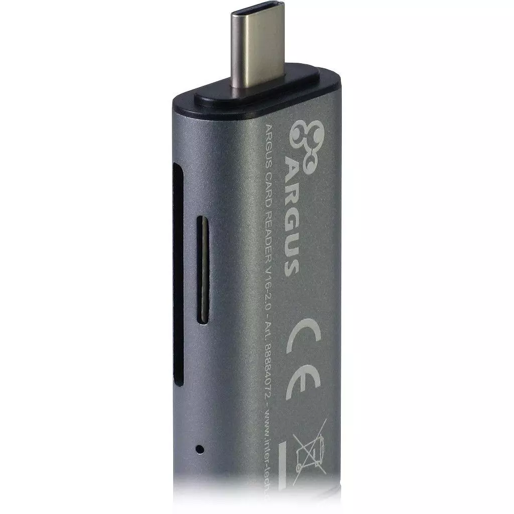 Считыватель флеш-карт Argus USB2.0, USB Type C USB 2.0 Type A Male Micro USB 2.0 (OTG), (V16-2.0) - 2