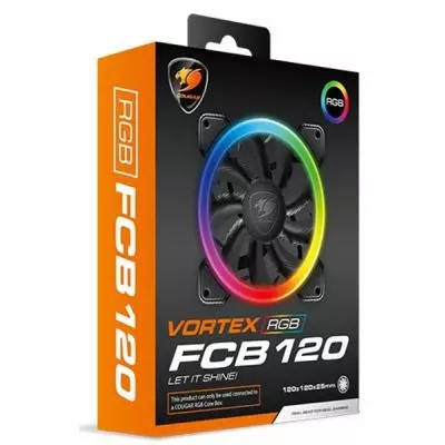 Кулер для корпуса Cougar FCB 120 RGB - 5 Кулер для корпуса Cougar FCB 120 RGB - 5
