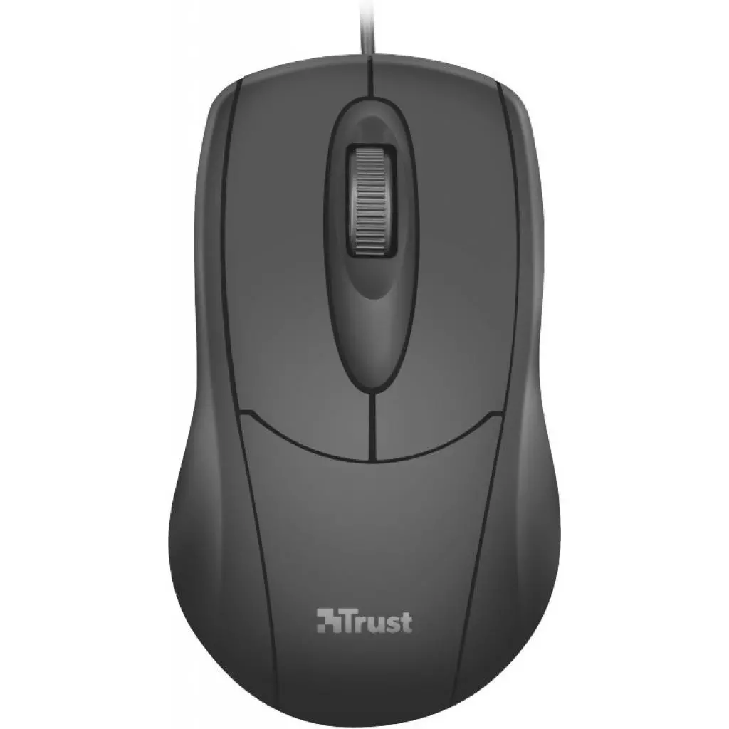 Мышка Trust Ziva Optical mouse Black USB (21947) - 1 Мышка Trust Ziva Optical mouse Black USB (21947) - 1