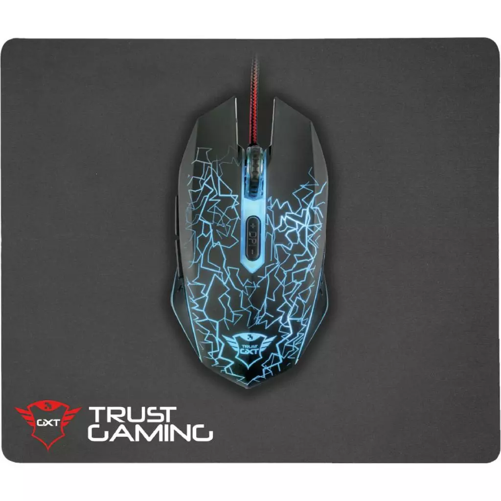 Мышка Trust GXT 783 Gaming Mouse & Mouse Pad (22736)