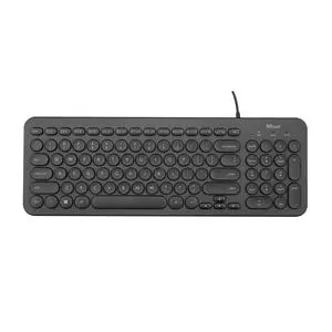 Клавиатура Trust Muto Silent USB Black (23408) Клавиатура Trust Muto Silent USB Black (23408)