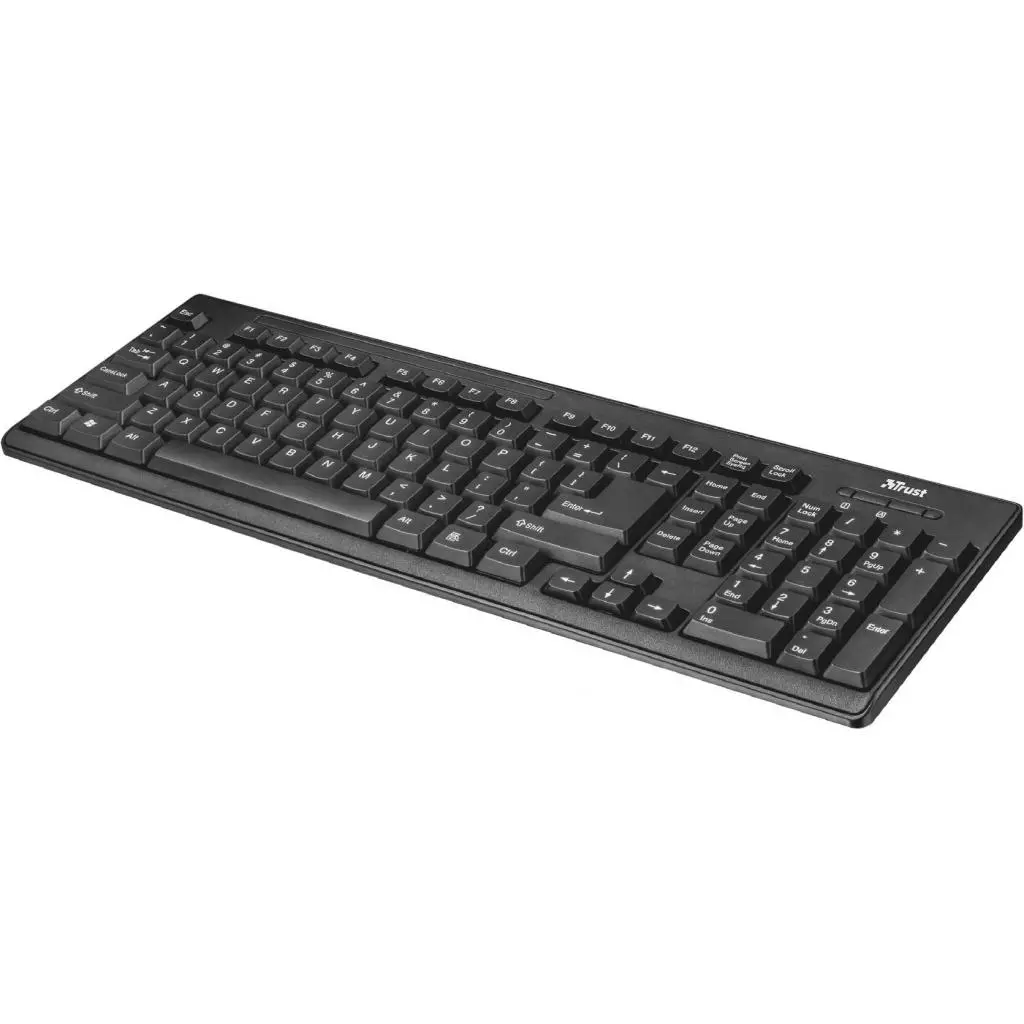 Комплект Trust Ziva wireless keyboard with mouse UKR (22119) - 2 Комплект Trust Ziva wireless keyboard with mouse UKR (22119) - 2