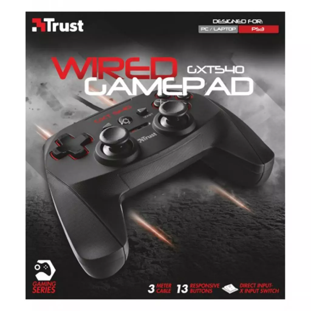 Геймпад Trust GXT 540 Wired Gamepad (20712) - 5