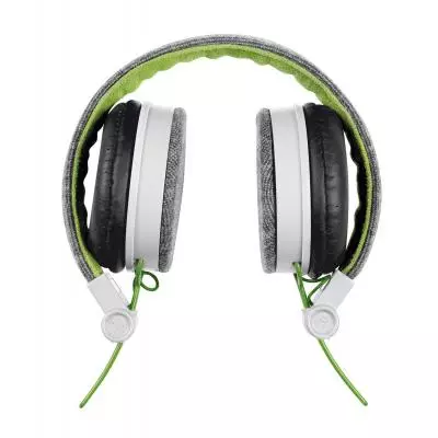 Наушники Trust Urban Revolt Fyber headphone grey/green (20080) - 3 Наушники Trust Urban Revolt Fyber headphone grey/green (20080) - 3