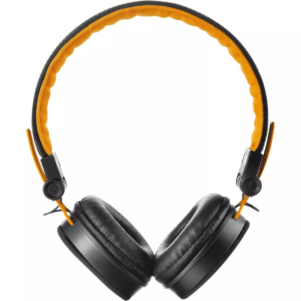 Наушники Trust Urban Revolt Fyber Headphone Black-Orange (20079) - 1 Наушники Trust Urban Revolt Fyber Headphone Black-Orange (20079) - 1