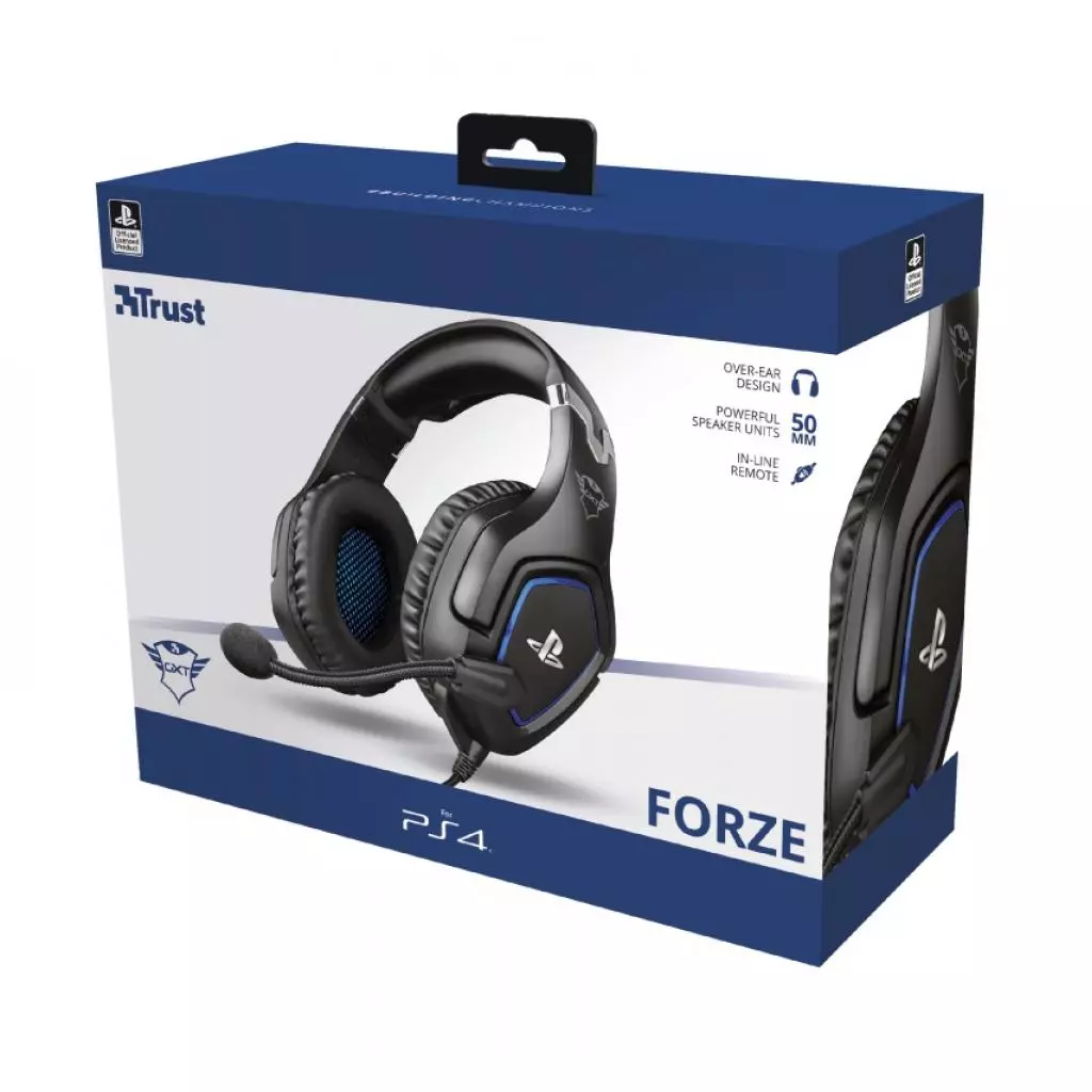 Наушники Trust GXT 488 Forze-G for PS4 Black (23530) - 11 Наушники Trust GXT 488 Forze-G for PS4 Black (23530) - 11
