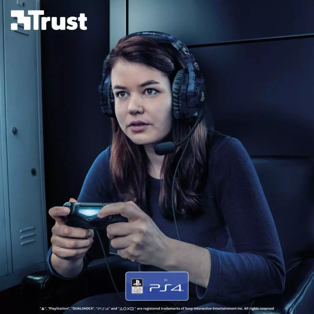 Наушники Trust GXT 488 Forze-G for PS4 Blue (23532) - 3 Наушники Trust GXT 488 Forze-G for PS4 Blue (23532) - 3