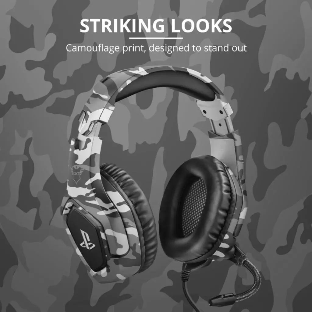 Наушники Trust GXT 488 Forze-G for PS4 Grey (23531) - 9 Наушники Trust GXT 488 Forze-G for PS4 Grey (23531) - 9