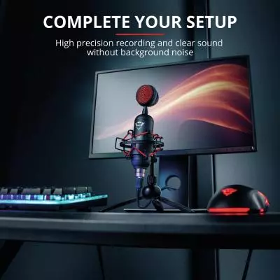 Микрофон Trust GXT 244 Buzz USB Streaming Microphone Black (23466) - 7 Микрофон Trust GXT 244 Buzz USB Streaming Microphone Black (23466) - 7