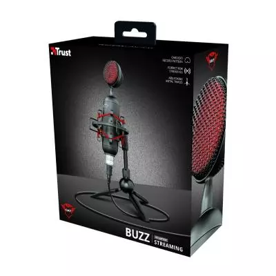 Микрофон Trust GXT 244 Buzz USB Streaming Microphone Black (23466) - 11 Микрофон Trust GXT 244 Buzz USB Streaming Microphone Black (23466) - 11