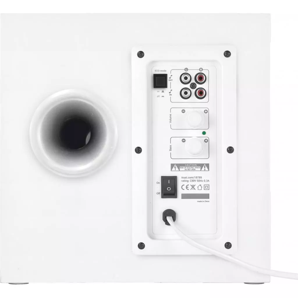 Акустическая система Trust Tytan 2.1 Subwoofer Speaker Set - white (18789) - 2