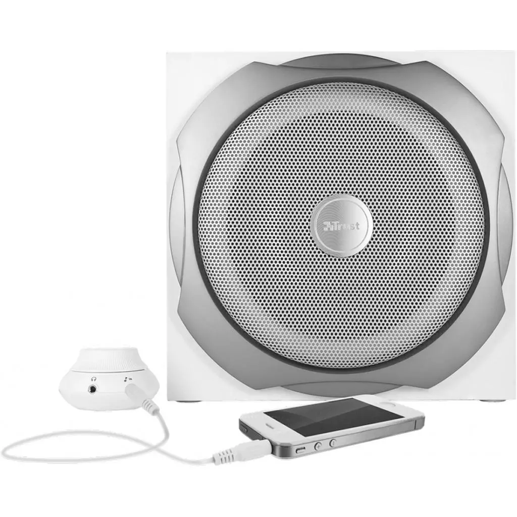 Акустическая система Trust Tytan 2.1 Subwoofer Speaker Set - white (18789) - 5