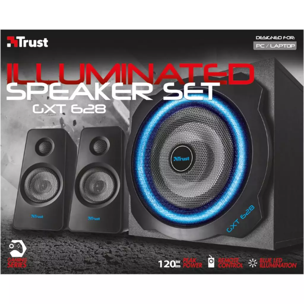 Акустическая система Trust GXT 628 Limited Edition Speaker Set (20562) - 4 Акустическая система Trust GXT 628 Limited Edition Speaker Set (20562) - 4