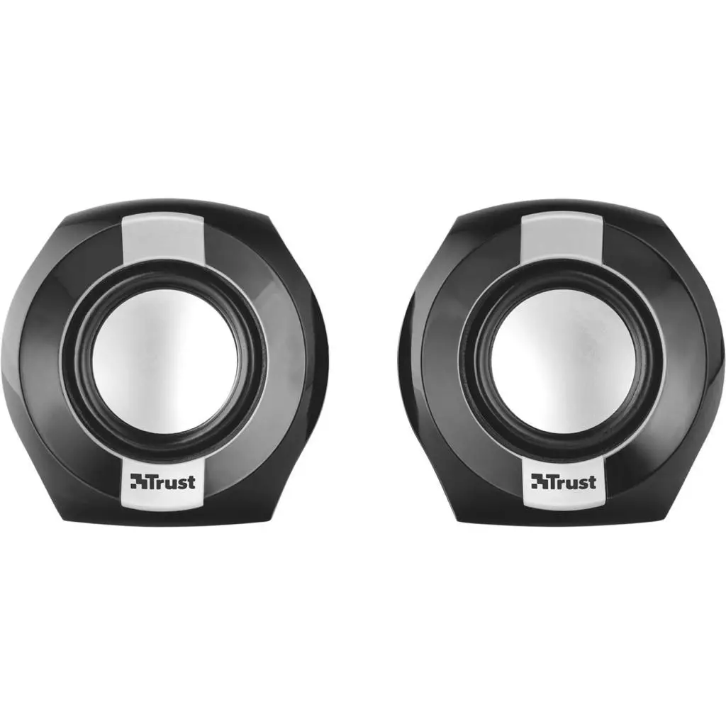 Акустическая система Trust Polo Compact 2.0 Speaker Set black (20943) - 1 Акустическая система Trust Polo Compact 2.0 Speaker Set black (20943) - 1