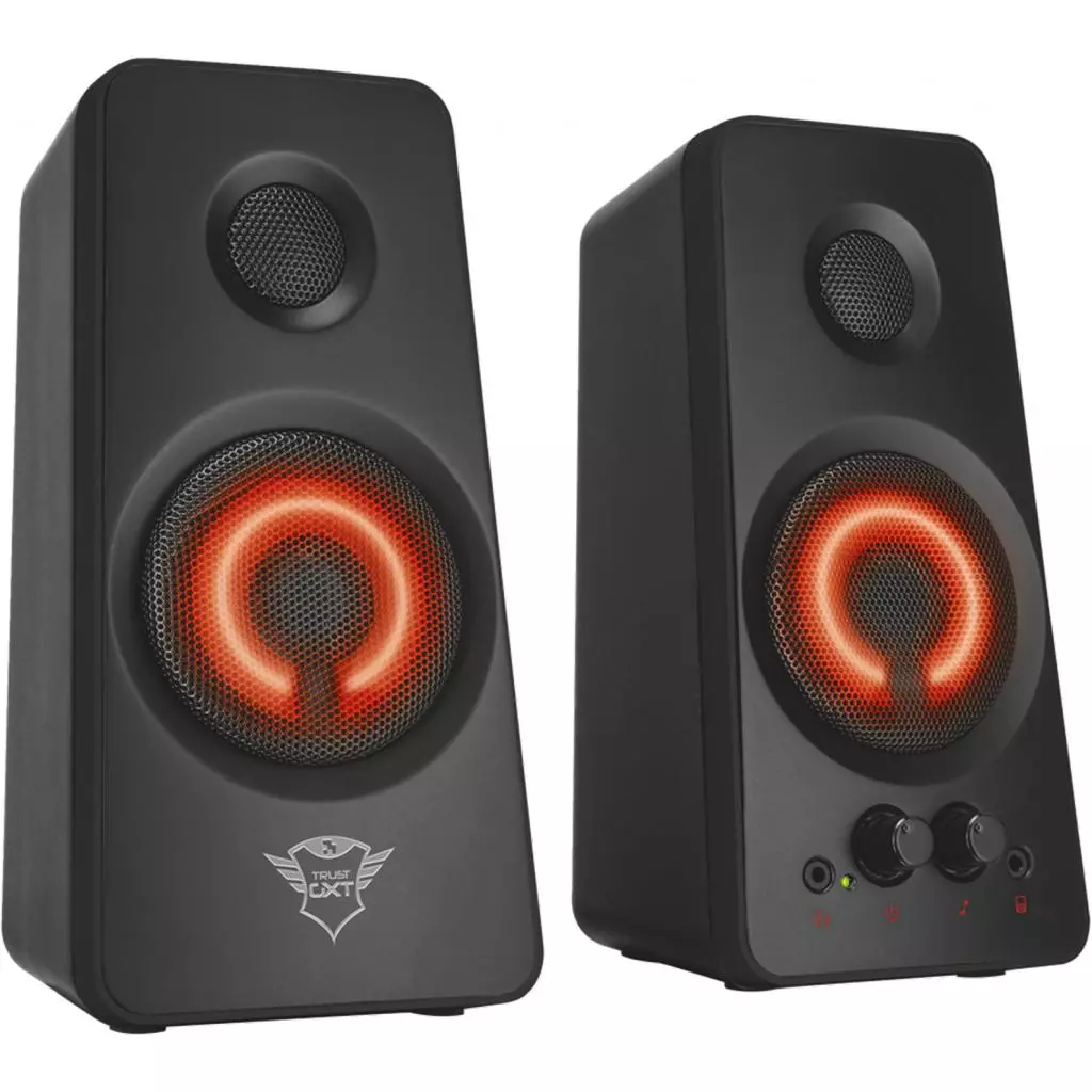 Акустическая система Trust GXT 608 Illuminated 2.0 Speaker Set (21202) - 2 Акустическая система Trust GXT 608 Illuminated 2.0 Speaker Set (21202) - 2